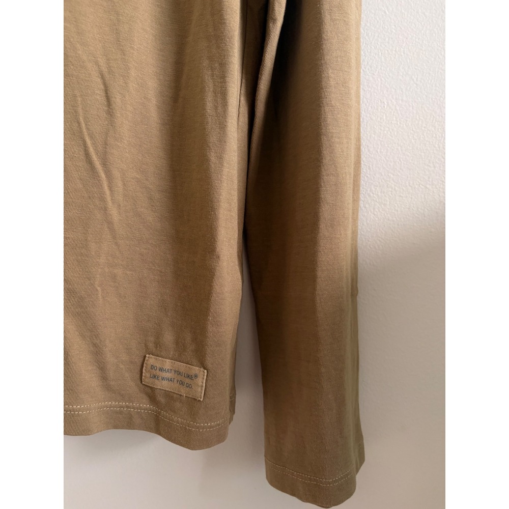 Life is Good Womens Brown Fall Leaves Long Sleeve Crusher Tee Relaxed Fit Medium - Picture 6 of 7
